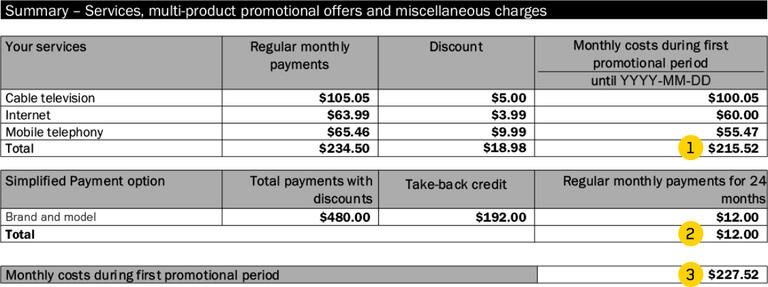 Contrat legacy tarif mensuel - EN