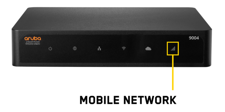 Aruba 9004 DEL Mobile front