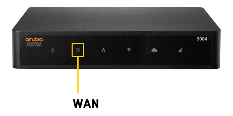 Aruba 9004 DEL WAN front