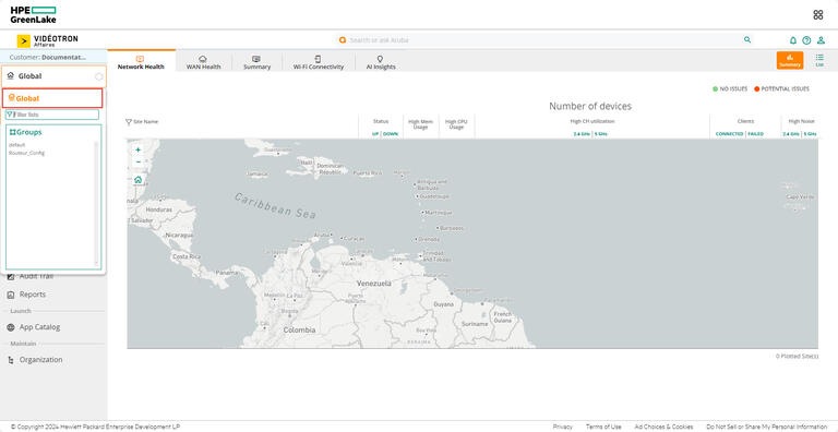 Aruba - HPE - Global - Network Health