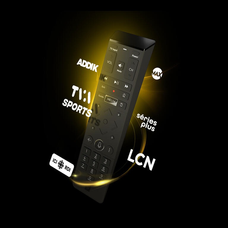 Télécommande Helix LCN TVA sports Addik