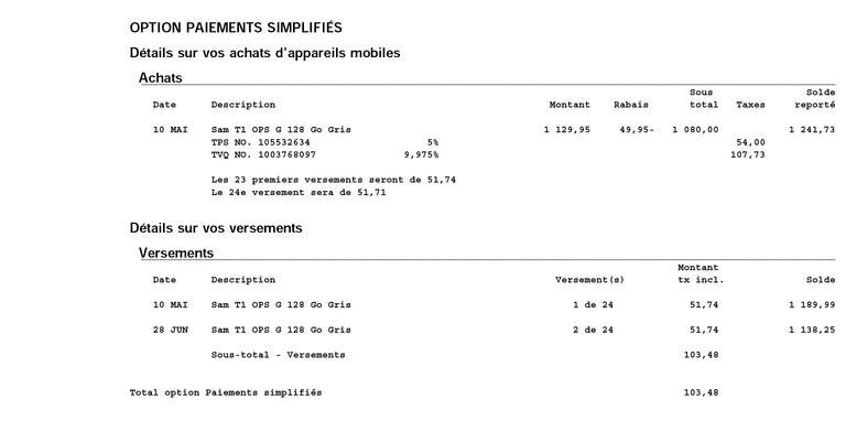 facture page 3 paiement simplifie