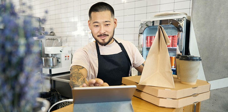 Restaurant Cuisinier Tablette