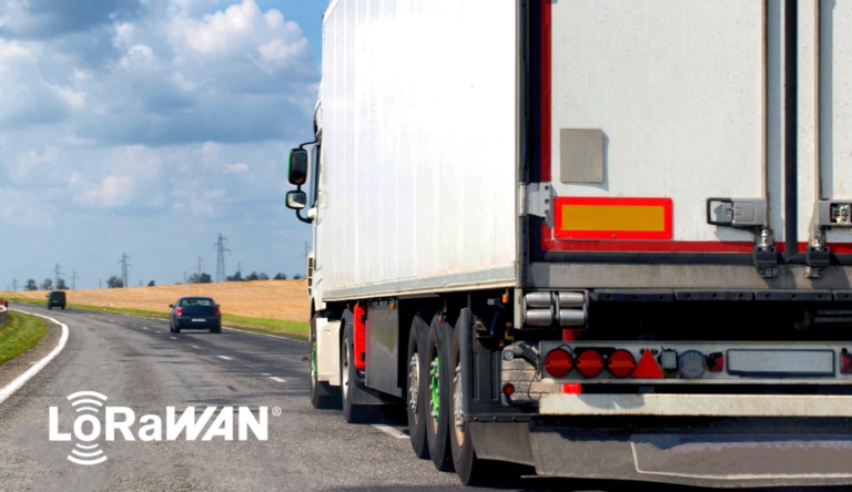 camion route LoRaWAN