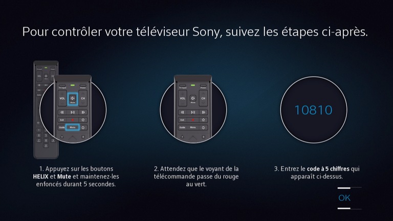 auto installation terminal etapes telecommande