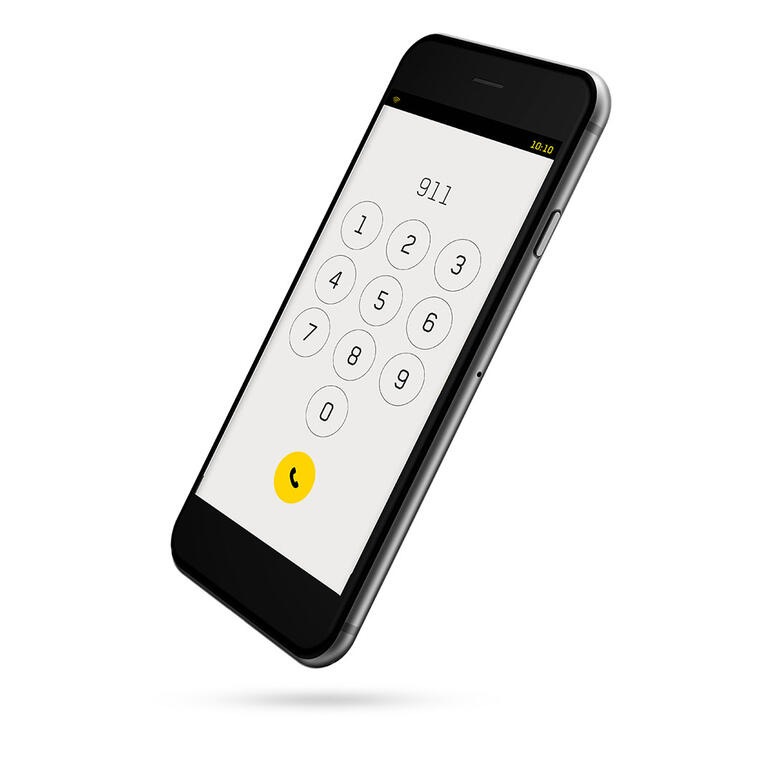 telephone mobile 911