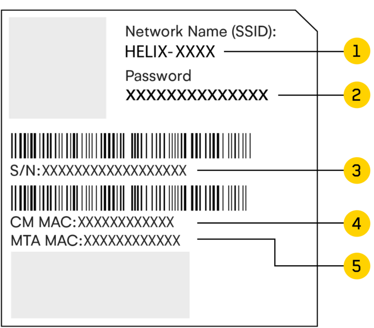 Borne Helix Fi 2 - Vue de dessous