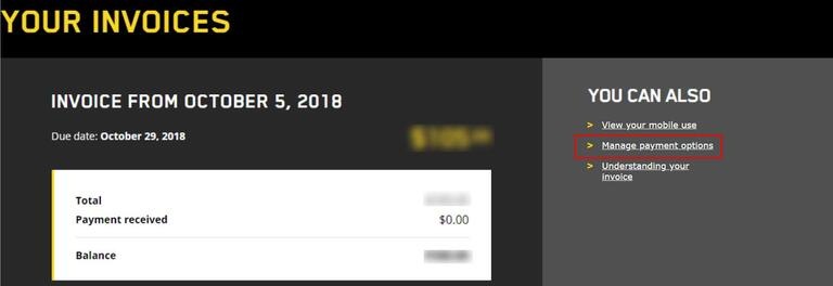 your invoices 5391 october 5 Videotron Business