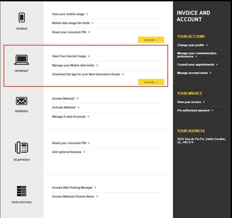 Managa data Invoice and account