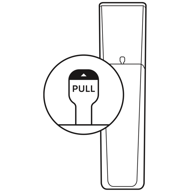 Auto installation terminal languette télécommande