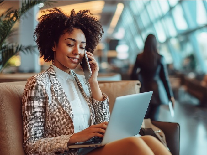 For our travels, my employee or I mostly go...